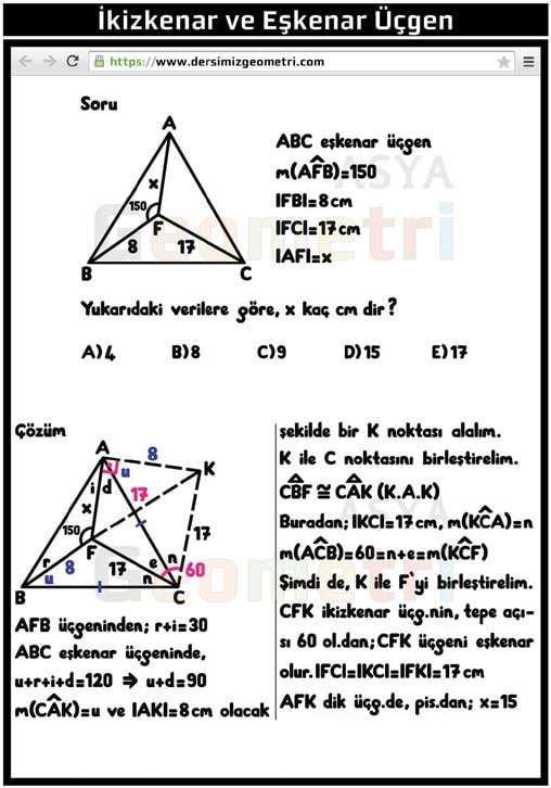 equilateral triangle notes