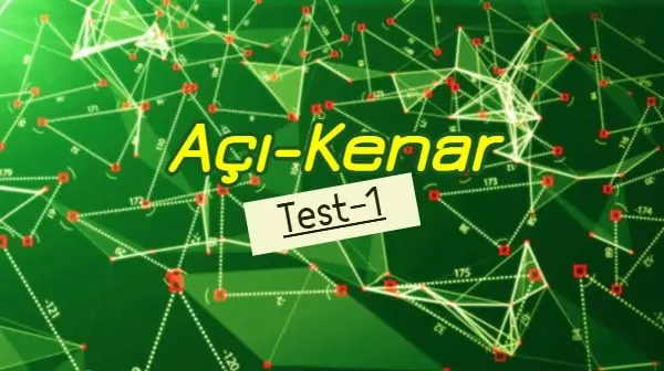 açı kenar test