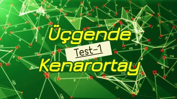 üçgende kenarortay test